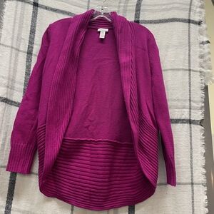 Chico's Vibrant Magenta Cardigan